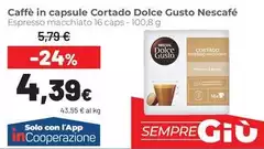 Nescafé - Caffè In Capsule Cortado Dolce Gusto