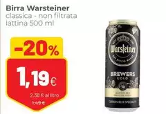 Warsteiner - Birra Warsteiner - Birra