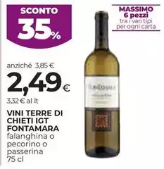 Fontamara - Vini Terre Di Chieti IGT Fontamara - Vini Terre Di Chieti IGT