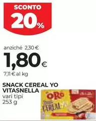 Vitasnella - Snack Cereal Yo