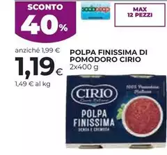 Cirio - Polpa Finissima Di Pomodoro Cirio - Polpa Finissima Di Pomodoro