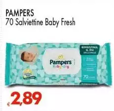 Pampers - 70 Salviettine Baby Fresh Pampers - 70 Salviettine Baby Fresh