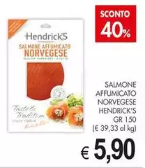 Hendrick's - Salmone Affumicato Norvegese
