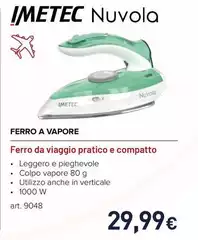 Imetec - Nuvola Ferro A Vapore