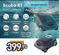 Aiper - Scuba E1 Pulizia Perfetta
