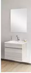 Mobile Da Bagno Sospeso Bogotà Finitura Rovere Grigio
