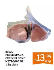 Pesce Spada Chunks Cong. Pesce Spada Chunks Cong.