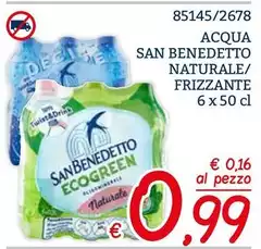 San Benedetto - Acqua Naturale/Frizzante