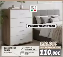 Olmo - Cassettiera Ponza Olmo - Cassettiera Ponza