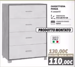 Solo - Cassettiera Solo - Cassettiera
