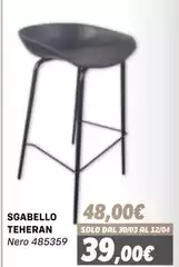 Solo - Sgabello Teheran Solo - Sgabello Teheran