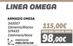 Linea - Armadio Omega 3343007 Linea - Armadio Omega 3343007