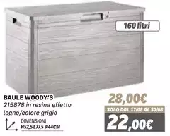 Solo - Baule Woody's Solo - Baule Woody's