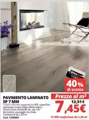Pavimento Laminato Sp 7 Mm