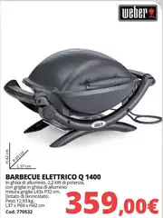 Weber - Barbecue Elettrico Q 1400