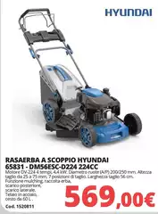 Hyundai - Rasaerba A Scoppio
