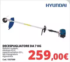 Hyundai - Decespugliatore Da 7 Kg