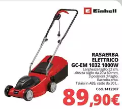 Rasaerba Elettrico Gc-em 1032 1000w