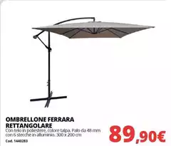 Ombrellone Ferrara Rettangolare
