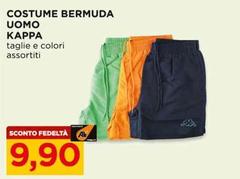 Kappa - Costume Bermuda Uomo
