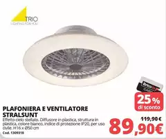 Cielo - Plafoniera E Ventilatore