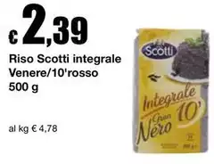 Scotti - Riso Integrale Venere/ 10'Rosso Scotti - Riso Integrale Venere/ 10'Rosso