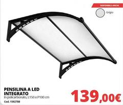 Pensilina A Led Integrato Pensilina A Led Integrato