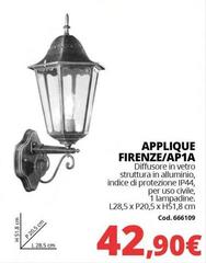 Applique Firenze/apia Applique Firenze/apia