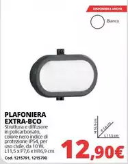 Plafoniera Extra-Bco