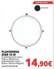 Plafoniera Ever 15 W