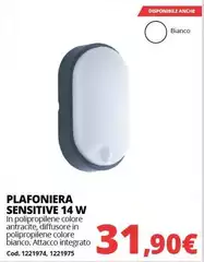 Plafoniera Sensitive 14 W