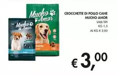 Mucho Amor - Crocchette Di Pollo Cane