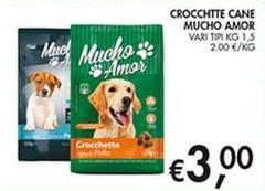 Mucho Amor - Crocchette Cane