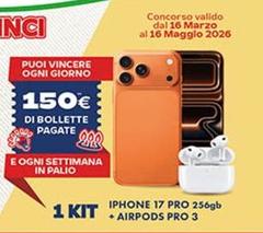 Valido - Iphone 17 Pro 256gb + Airpods Pro 3