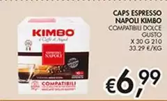 Kimbo - Caps Espresso Napoli Kimbo - Caps Espresso Napoli