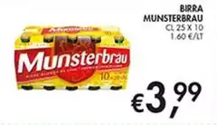 Munsterbrau - Birra