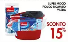 Vileda - Super Mocio Fiocco Ricambio