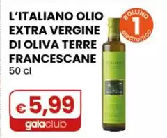Terre Francescane - L’italiano Olio Extra Vergine Di Oliva 50 Cl