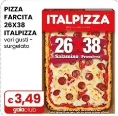 Italpizza  - Pizza Farcita 26x38 Vari Gusti - Surgelato