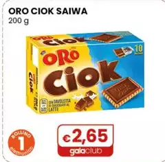 Oro Saiwa - Ciok 200 G