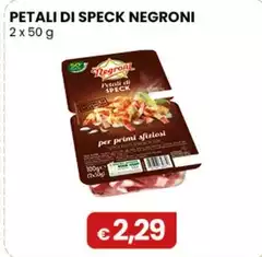 Negroni - Petali Di Speck 2 X 50 G