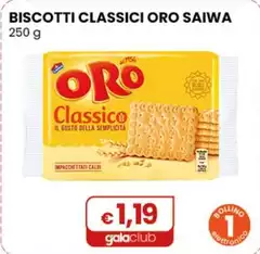 Saiwa - Biscotti Classici Oro 250 G