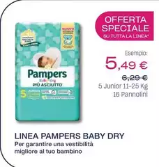 Pampers - Linea Baby Dry Pampers - Linea Baby Dry