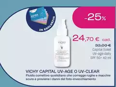 Vichy - Capital Uv-age O Uv-clear
