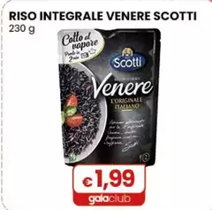 Scotti - Riso Integrale Venere 230 G Scotti - Riso Integrale Venere 230 G