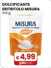 Misura - Dolcificante Eritritolo 370 G