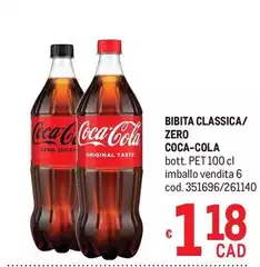 Coca Cola - Bibita Classica/ Zero