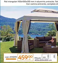 Pali - Triangolari 100x100x100x130 Mm In Alluminio, 200x100x300 Cm Pali - Triangolari 100x100x100x130 Mm In Alluminio, 200x100x300 Cm