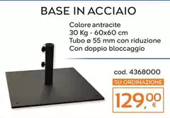 Base In Acciaio Base In Acciaio