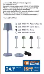 Luce - Lampada Led Julie Luce - Lampada Led Julie